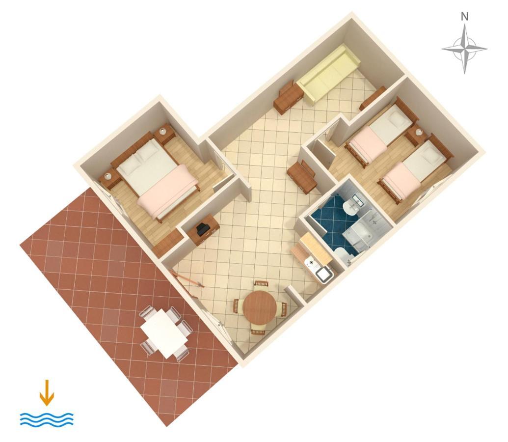 Apartments With A Parking Space Novi Vinodolski - 5600 外观 照片